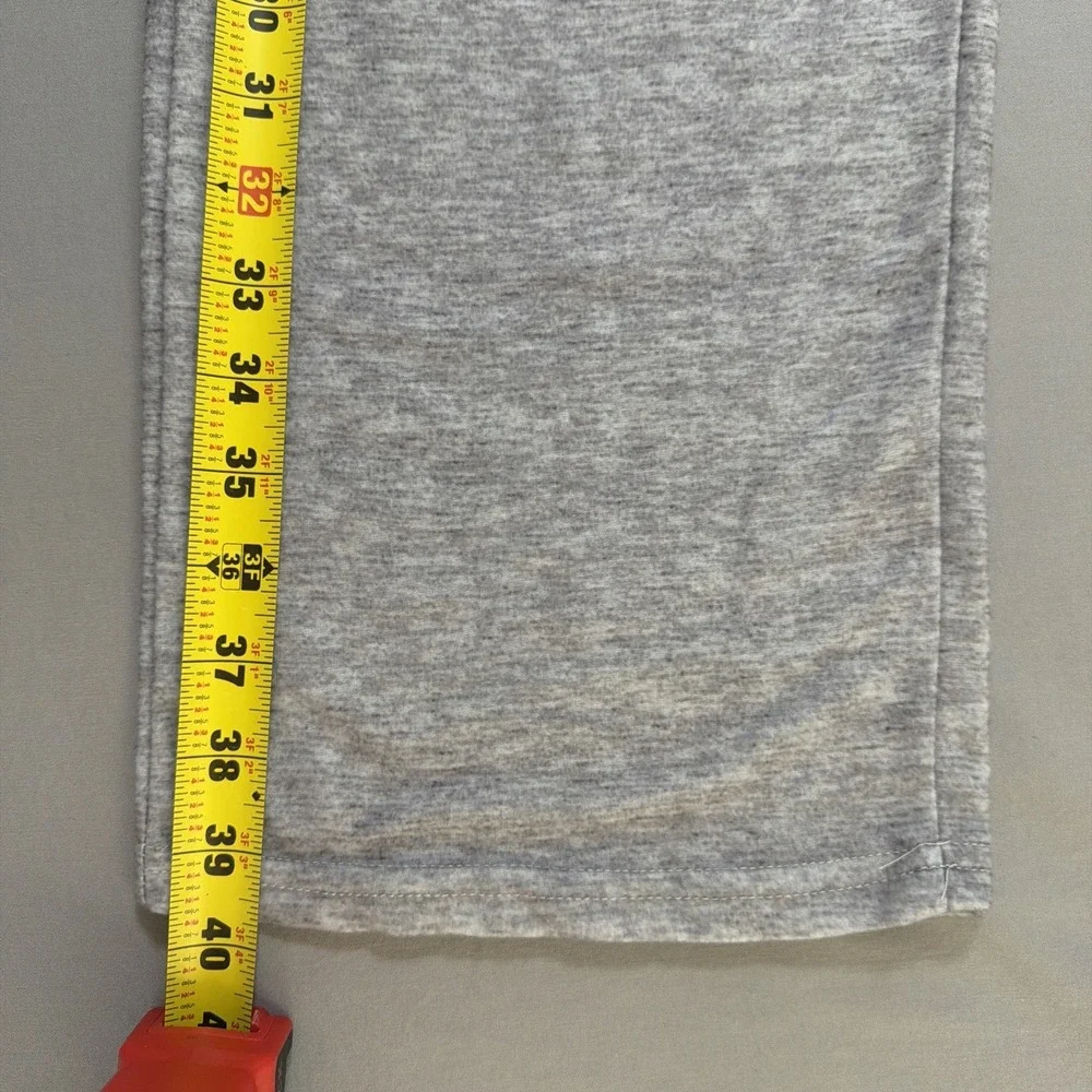 Detroit Lions NFL Team Sweatpants Mens Large Gray‎ Soft Fleece Lounge Jogger